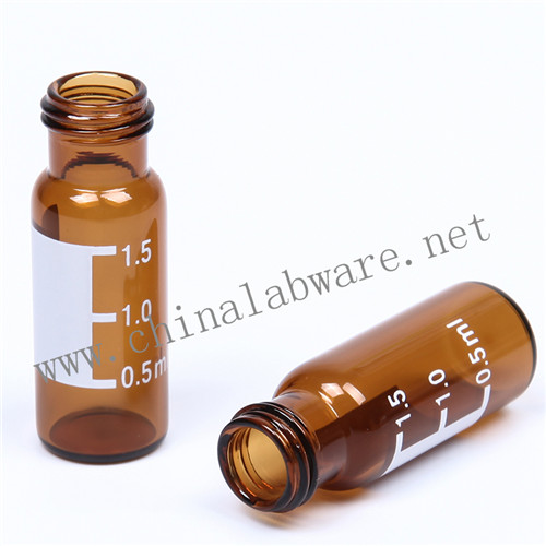 Amber HPLC vials