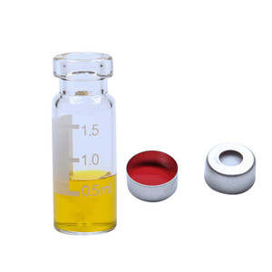 clear gas chromatography vials